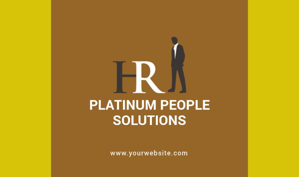Human Resources Rush Business Cards Prints template preview 41