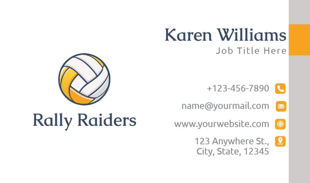 Sport Rush Business Cards Prints template preview 48