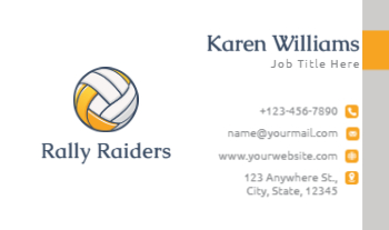 Sport Rush Business Cards Prints template preview 19