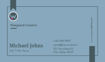 News And Media Economical Business Cards template preview 1