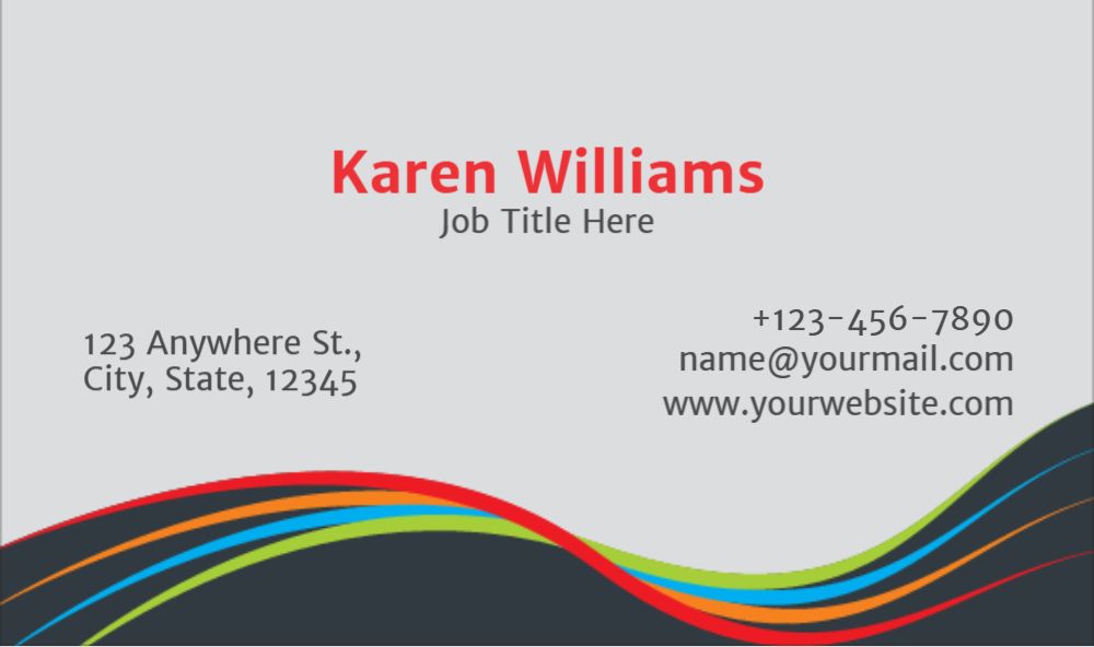 Fashion Economical Business Cards template preview 32