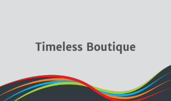 Fashion Economical Business Cards template preview 4