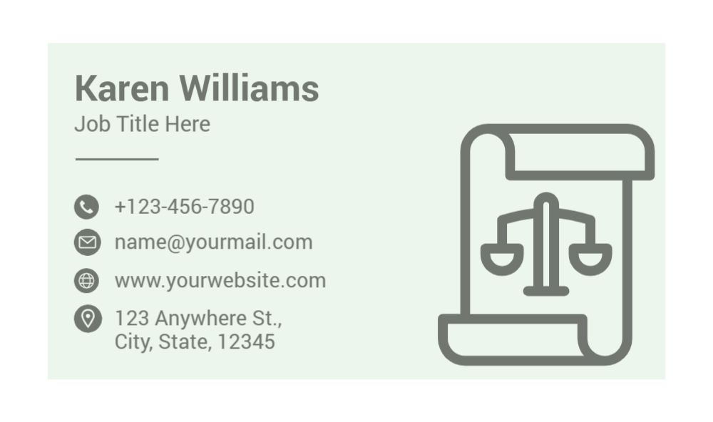 Lawyer Rush Business Cards Prints template preview 40