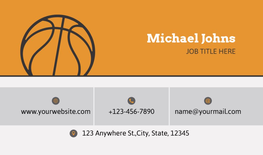 Sport Economical Business Cards template preview 34
