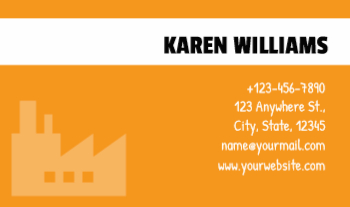 Finance Rush Business Cards Prints template preview 9