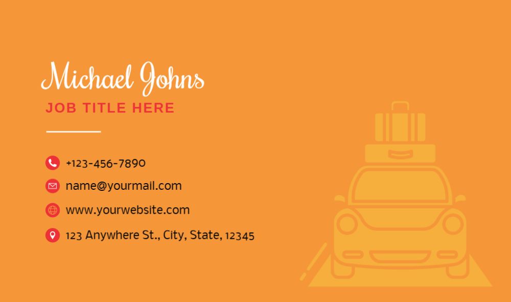 Travels Rush Business Cards Prints template preview 38