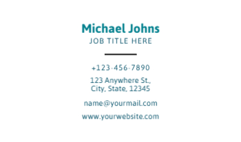 Holidays Rush Business Cards Prints template preview 17