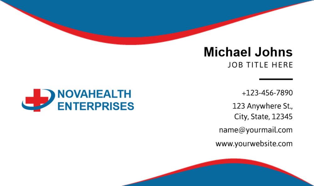 Health Care And Pharma Rush Business Cards Prints template preview 32