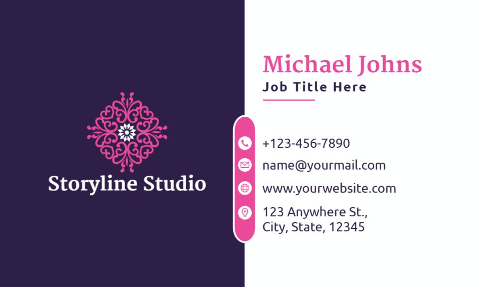 Illustrative Economical Business Cards template preview 48