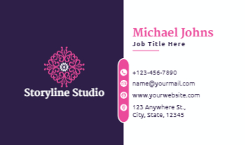 Illustrative Economical Business Cards template preview 19