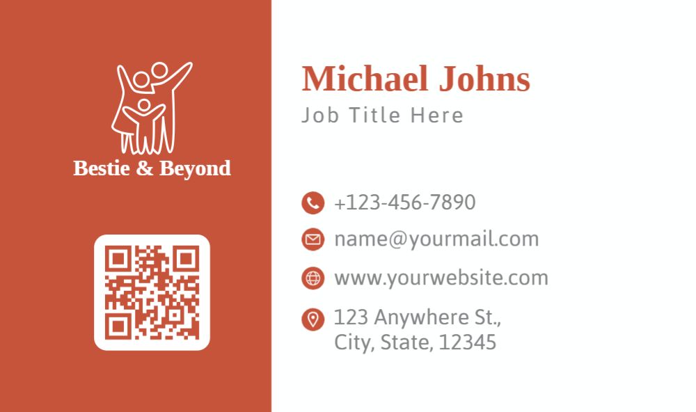 Best Friends Rush Business Cards Prints template preview 36