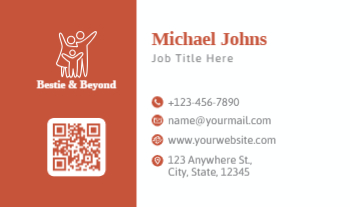 Best Friends Rush Business Cards Prints template preview 13