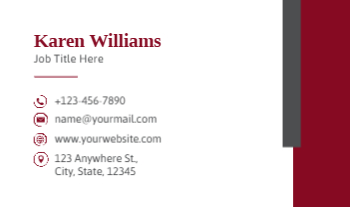Retail Shop Stores Economical Business Cards template preview 9
