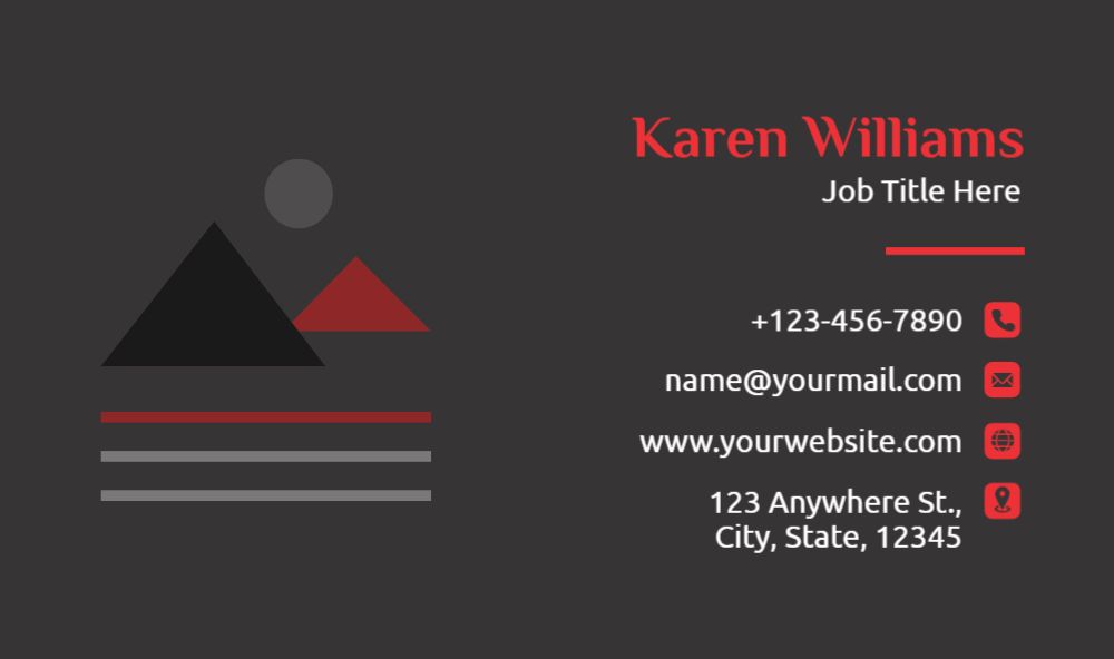 Arts And Photography Economical Business Cards template preview 38