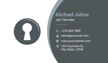 Real Estate Interior Design Rush Business Cards Prints template preview 3