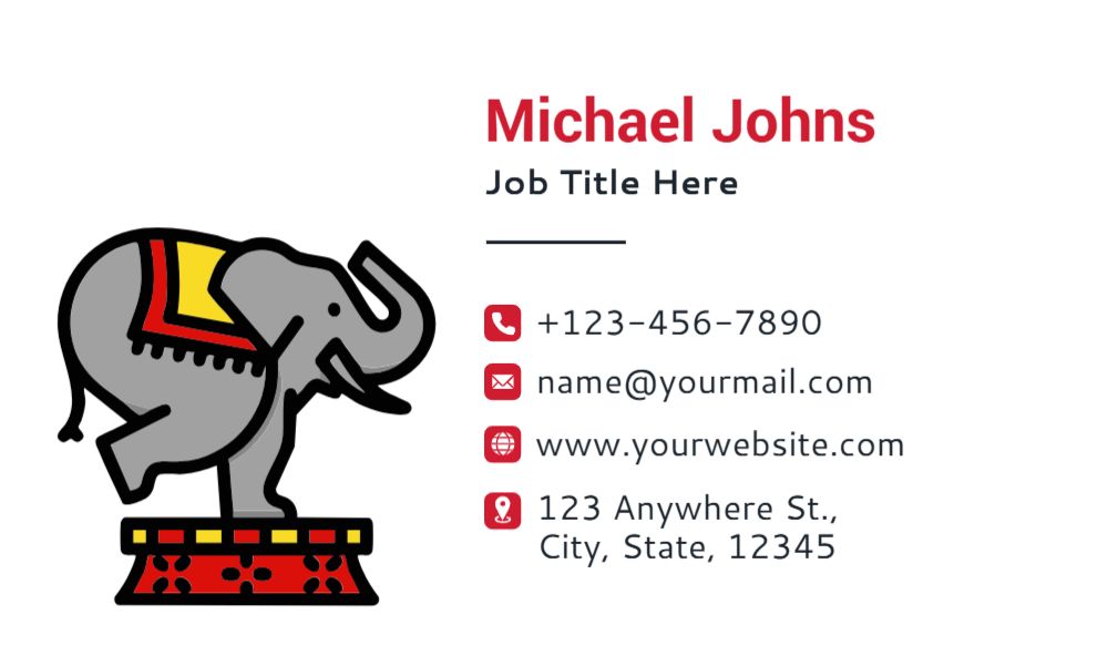 Club Rush Business Cards Prints template preview 50