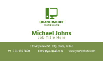 Basic Economical Business Cards template preview 17