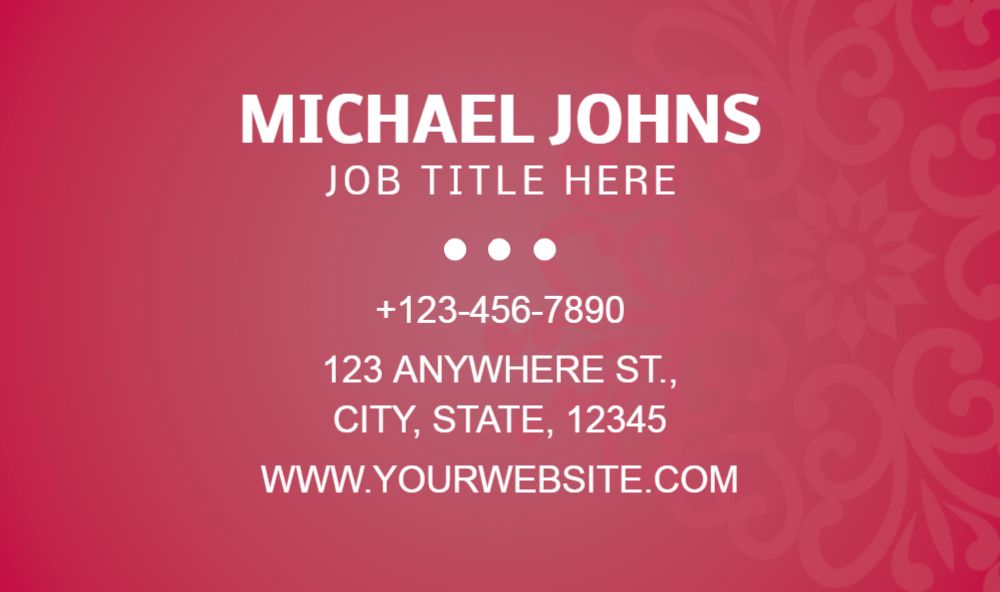 Beauty Rush Business Cards Prints template preview 48