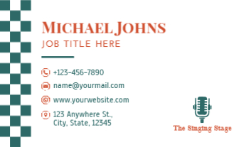Music Dj Rush Business Cards Prints template preview 9