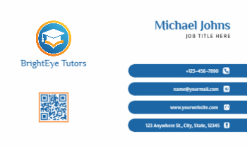 Education And Training Rush Business Cards Prints template preview 11