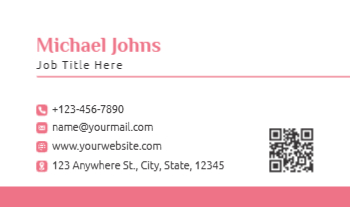 Fashion Rush Business Cards Prints template preview 25