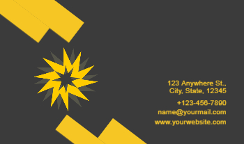 Communication Rush Business Cards Prints template preview 9