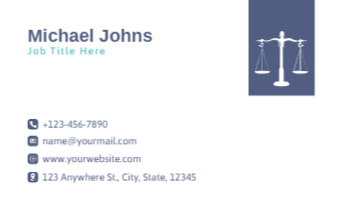 Security Rush Business Cards Prints template preview 7