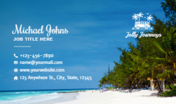 Travels Rush Business Cards Prints template preview 25