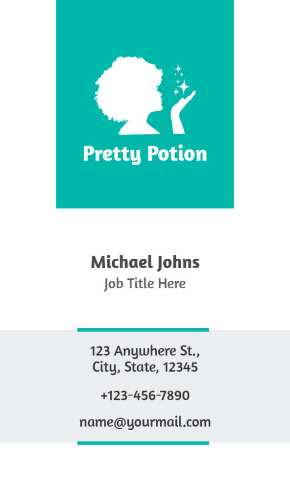 Beauty Economical Business Cards template preview 36