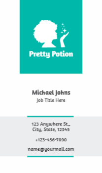 Beauty Economical Business Cards template preview 7