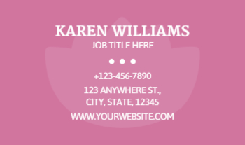 Beauty Rush Business Cards Prints template preview 27