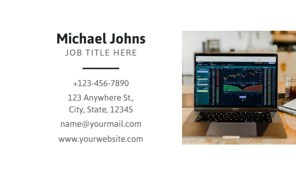 Computer Economical Business Cards template preview 44