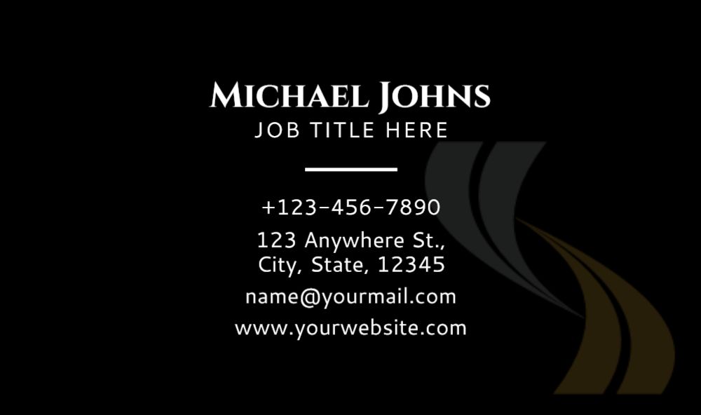Automobile Economical Business Cards template preview 32
