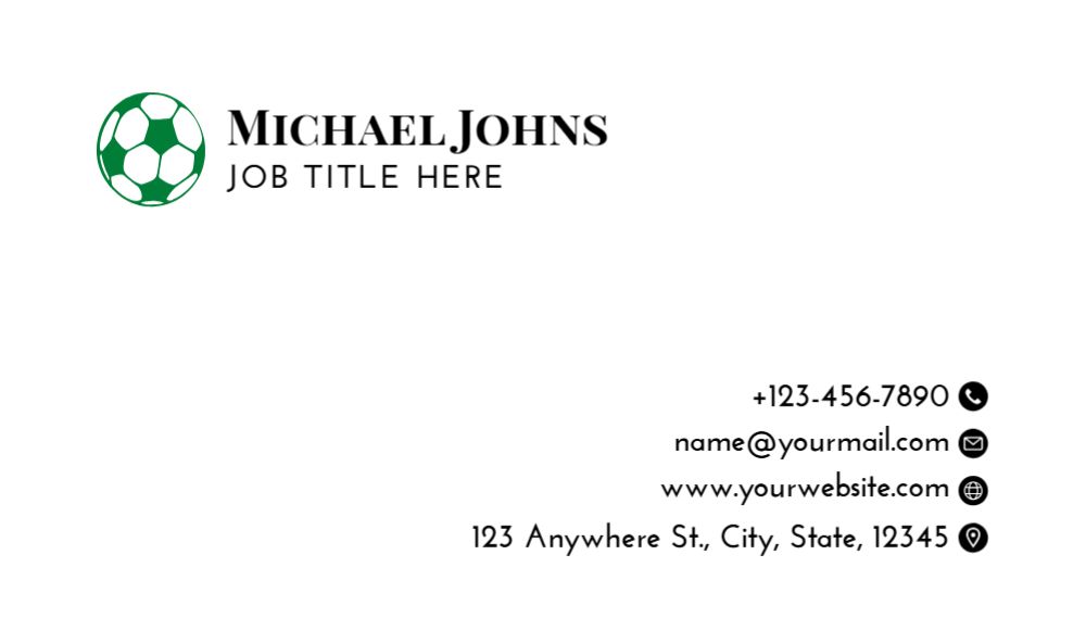 Sport Rush Business Cards Prints template preview 38