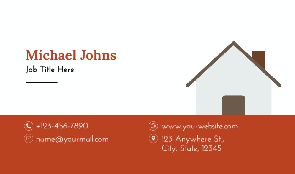 Real Estate Interior Design Rush Business Cards Prints template preview 46