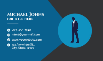 Human Resources Rush Business Cards Prints template preview 7