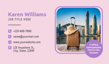 Holidays Rush Business Cards Prints template preview 9