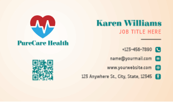 Health Care And Pharma Rush Business Cards Prints template preview 17