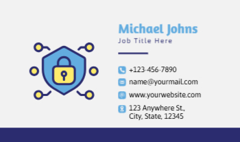 Clean Simple Economical Business Cards template preview 11