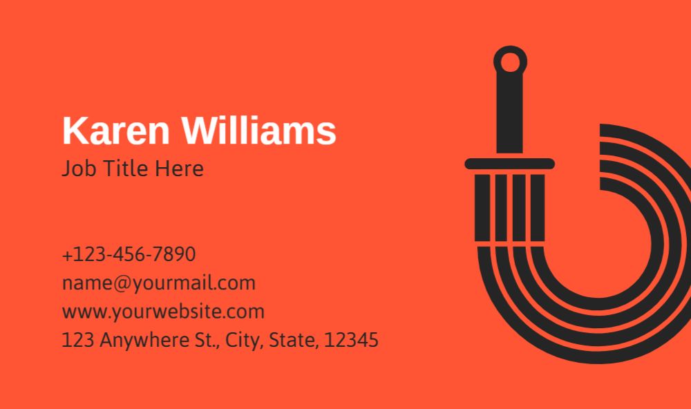Illustrative Rush Business Cards Prints template preview 50