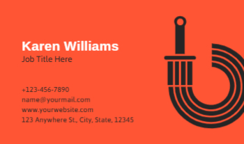 Illustrative Rush Business Cards Prints template preview 21