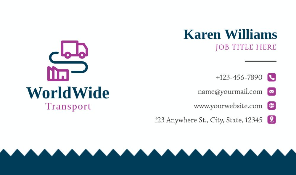 Industries Economical Business Cards template preview 12