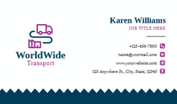 Industries Economical Business Cards template preview 5