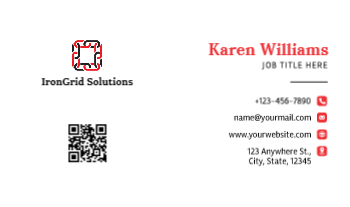 Finance Rush Business Cards Prints template preview 7