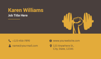 Sport Rush Business Cards Prints template preview 23