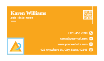 Illustrative Economical Business Cards template preview 15
