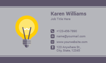 Clean Simple Economical Business Cards template preview 3