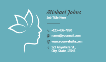 Beauty Economical Business Cards template preview 21