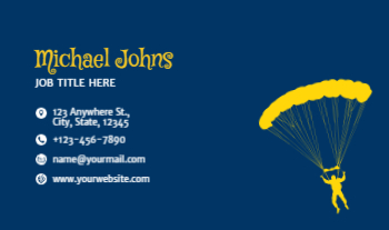 Holidays Rush Business Cards Prints template preview 7