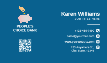 Finance Rush Business Cards Prints template preview 5